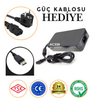 MSI S93-0409411-C54 ile Uyumlu Notebook Adaptör Şarj Cihazı (Siyah)