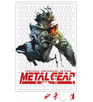 Metal Gear Puzzle 240 Parça Yapboz