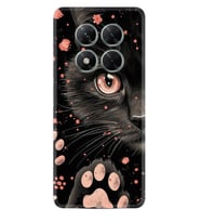Xiaomi Poco X7 Kılıf Boutique Baskılı Resimli Kara Kedi Pcode -085