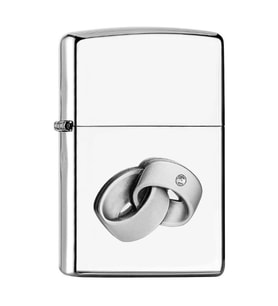 Zippo 2006518 Pl 28378 Weddıng Rıngs Emblem Çakmak