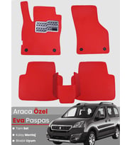 PEUGEOT PARTNER (2008-2018) Uyumlu EVA Paspas Tam Set–Araca Özel,Oto Paspas