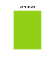 120gr Fon Kartonu 50x70 cm 100'lü Açık Yeşil