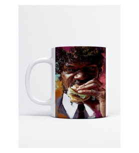 Pulp Fiction Jules Winnfield Baskı Porselen Kupa Bardak