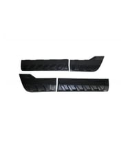 MITSUBISHI L200 2015 Set 4 Parça Kapı Kaplama 9203 Siyah Mat Asa Kum Desen Standart