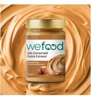 Wefood Süt Karamelli Fıstık Ezmesi 300 Gr
