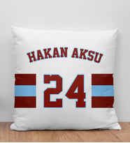 BK Gift Kişiye Özel Taraftar Kırlent Yastık-3, Arkadaşa Hediye, Doğum Günü Hediyesi