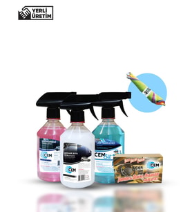 CEM CAR CARE Oto İç Bakım ve Temizlik Seti