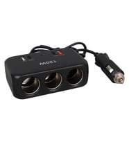 Ayt Olesson 1656 12-24V 3 Lü Çift Usb Çift Type-C 120W 80Cm Kablolu Araç Oto Tır Çakmak Çoklayıcı Çakmaklık Çoğaltıcı