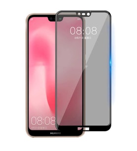 Huawei Mate 20 Lite Davin 5D Privacy Cam Ekran Koruyucu (Siyah)