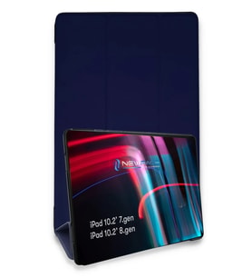 Newface Apple iPad 10.2 (7.nesil) Kılıf Tablet Smart Kılıf - Lacivert