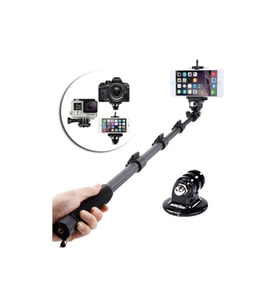 Yunteng YT-188 Monopod Selfie Çubuğu, 125cm, Pratik ve Hafif Tasarım