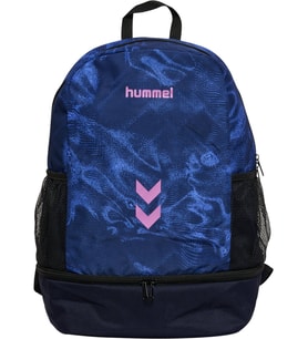Hummel Mavi Unisex Spor ve Antrenman Sırt Çantası Seyahat Okul ve Günlük Çanta 236808