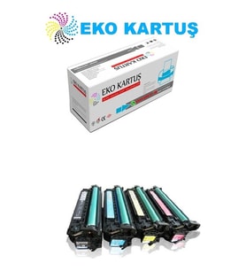 Eko Kartuş Hp CC493A (CE260-CE261-CE262-CE263) (647A-648) Set Muadil Toner (Siyah)