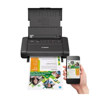 CANON MAXIFY BX110, Renkli, Bataryalı, Wifi, Taşınabilir Yazıcı