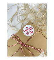 Thank You Kalpli 40 Mm Beyaz Yuvarlak Sticker Etiket 120 Adet