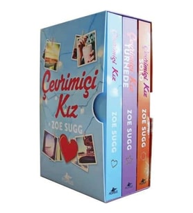 Çevrimiçi Kız Kutulu Özel Set (3 Kitap) (Krem)