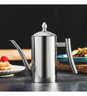 Komple 304 Çelik 500 ml Yağdanlık Sosluk Sirkelik cin595