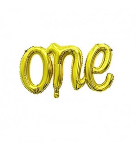One İmza Folyo Balon Gold 107 Cm-