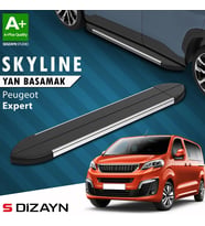Peugeot Expert 3 Kısa Şase Skyline Krom Yan Basamak 213 Cm 2016 Üzeri A+ Kalite