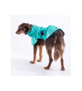 Pawstar Kedi ve KÜÇÜK Köpek Mint Colombia Raincoat S Sırt24cm Göğüs37cm Boyun23cm