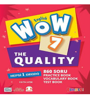 WOW ENGLISH 7. SINIF PRACTİCE + TEST + VOCABULARY BOOK