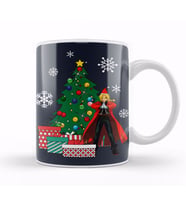 Edward Elric Around The Christmas Tree Kupa Bardak Porselen