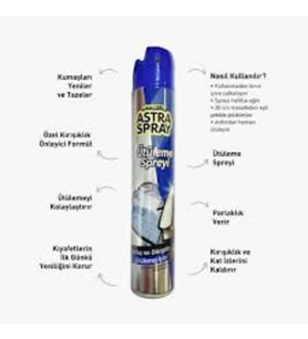 Astra Ütüleme Spreyi (Ütü Kolası) 500 Ml