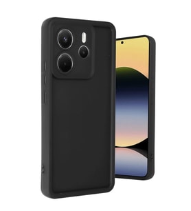 Xiaomi Redmi Note 14 4G Kılıf Viera Silikon - Siyah