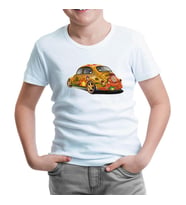 Bugs in Color Beyaz Çocuk Tshirt
