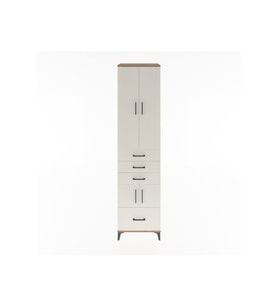 Hyperion Dolap 4 Raflı 4 Çekmeceli 4 Kapaklı 60x44x243 Çam-Aytaşı