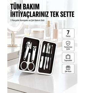 Lexroo Seyahat İçin Uygun Çok Amaçlı Kişisel Bakım Seti