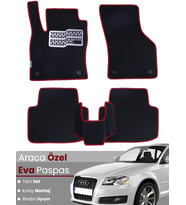 AUDİ A3 HATCHBACK (2003-2012) Uyumlu EVA Paspas Tam Set–Araca Özel,Su Geçirmez,Kolay Montaj