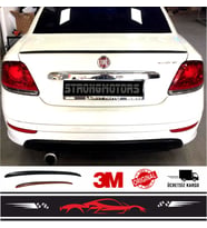 Spoiler Fiat Linea Bagaj Üzeri Çıta Spoiler Pianoblack 115Cm