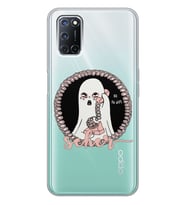 Oppo Hayalet Tasarımlı Şeffaf Telefon Kılıfı