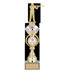 ODAK KUPA - Figürlü Kupalar - Atıcı Figürlü Kupalar FG-066 C - 45 cm