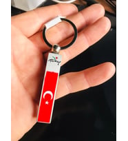 Türk Bayraklı Açacaklı Metal Anahtarlık  Şık ve Kullanışlı Tasarım