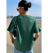 Unisex Killua Zoldyck Baskılı T-shirt (Yeşil)