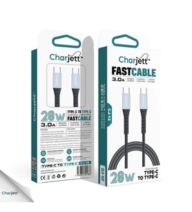 3.0A 28 Watt TYPE-C to TYPE-C Veri Aktarımı ve Şarj İçin USB Kablo