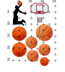 Yenilebilir Şeker Kağıt Basketball Temalı Pasta Süsleme