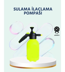 Northcity 2 Litre Basınçlı El Pompası - Bakır Nozul, Jet ve Dağınık Atım Modu