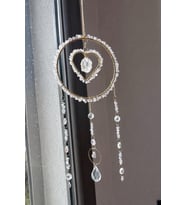 Sevgililer Günü Hediyesi Marmaris Hediye Sun Catcher Dekorasyon (Beyaz)