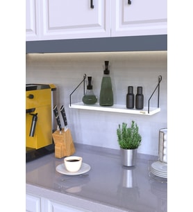 Duvar Rafı Kitaplık Mutfak Banyo Yaşam Alanı 15 X 55 Cm 1 Adet