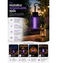 Geniş Alanlarda Etkili Elektronik Sivrisinek Yakalama Teknolojisi