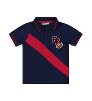 Civil Boys 68 Nakışlı 2-5 Yaş Tişört - Lacivert
