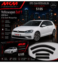Volkswagen Golf 7 (2018>) 4'lü Mugen Cam Rüzgarlığı