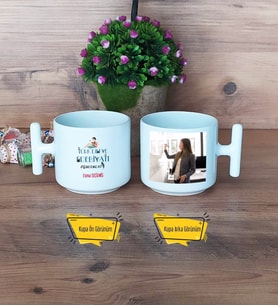 Kadın Türk Dili ve Edebiyatı Öğretmenine Hediye Kupa Bardak T Fotoğraflı