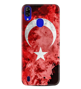 Reeder P13 Blue Plus Kılıf Desenli Silikon Şanlı Türk Bayrağı 3 1395