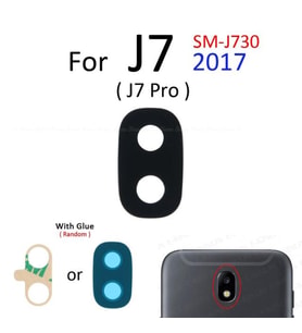 Samsung Galaxy J730 Arka Kamera Camı Lens Yapışkanlı
