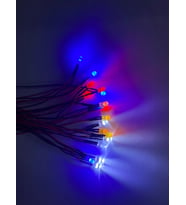 MANTAR LED KARIŞIK RENK 10 ADET