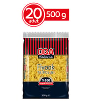 Fiyonk Makarna 500 Gr * 20 Adet